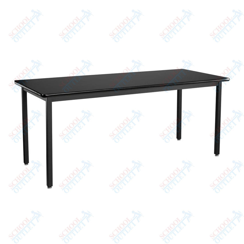 NPS Science Lab Table, 24" X 72", Steel Legs (National Public Seating NPS-SLT3-2472) - SchoolOutlet
