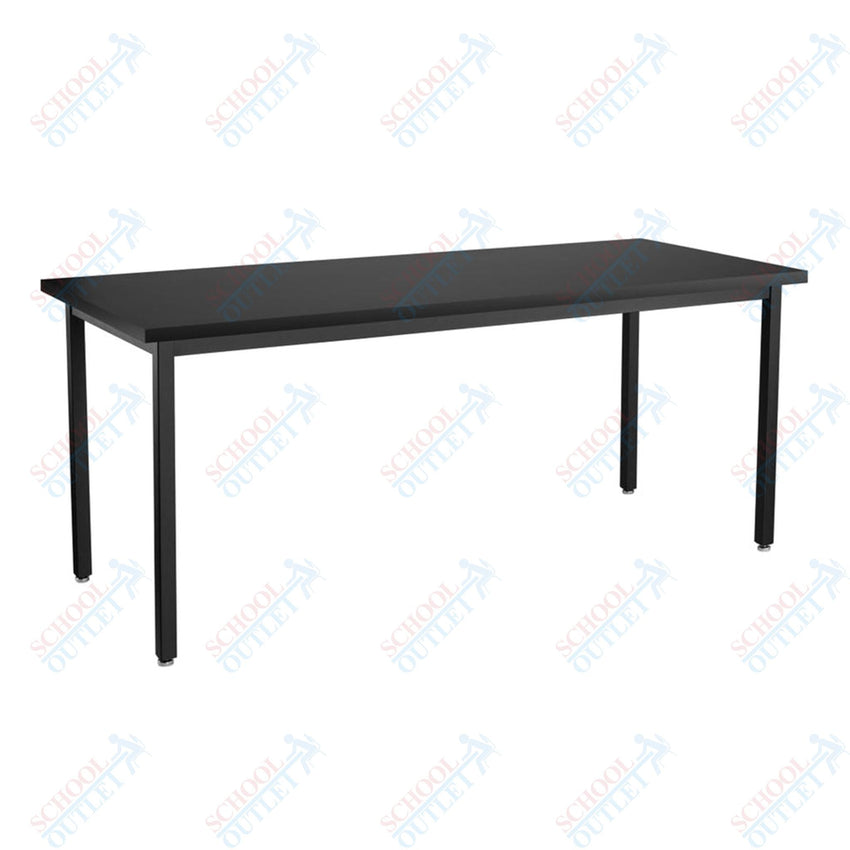 NPS Science Lab Table, 24" X 72", Steel Legs (National Public Seating NPS-SLT3-2472) - SchoolOutlet