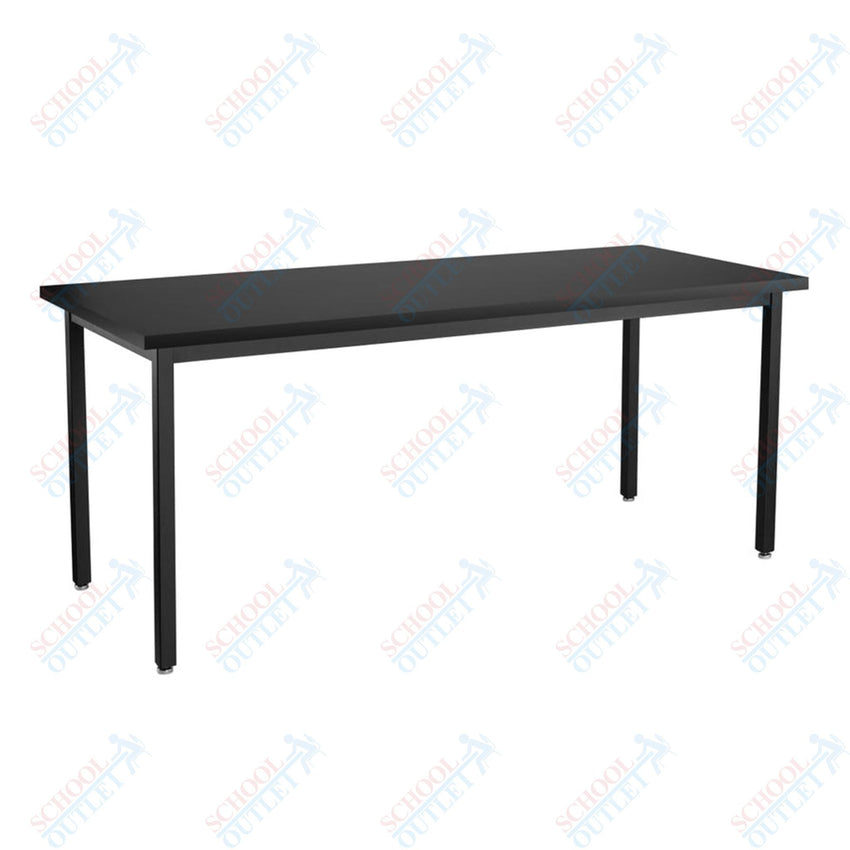 NPS Science Lab Table, 24" X 84", Steel Legs (National Public Seating NPS-SLT3-2484C) - SchoolOutlet