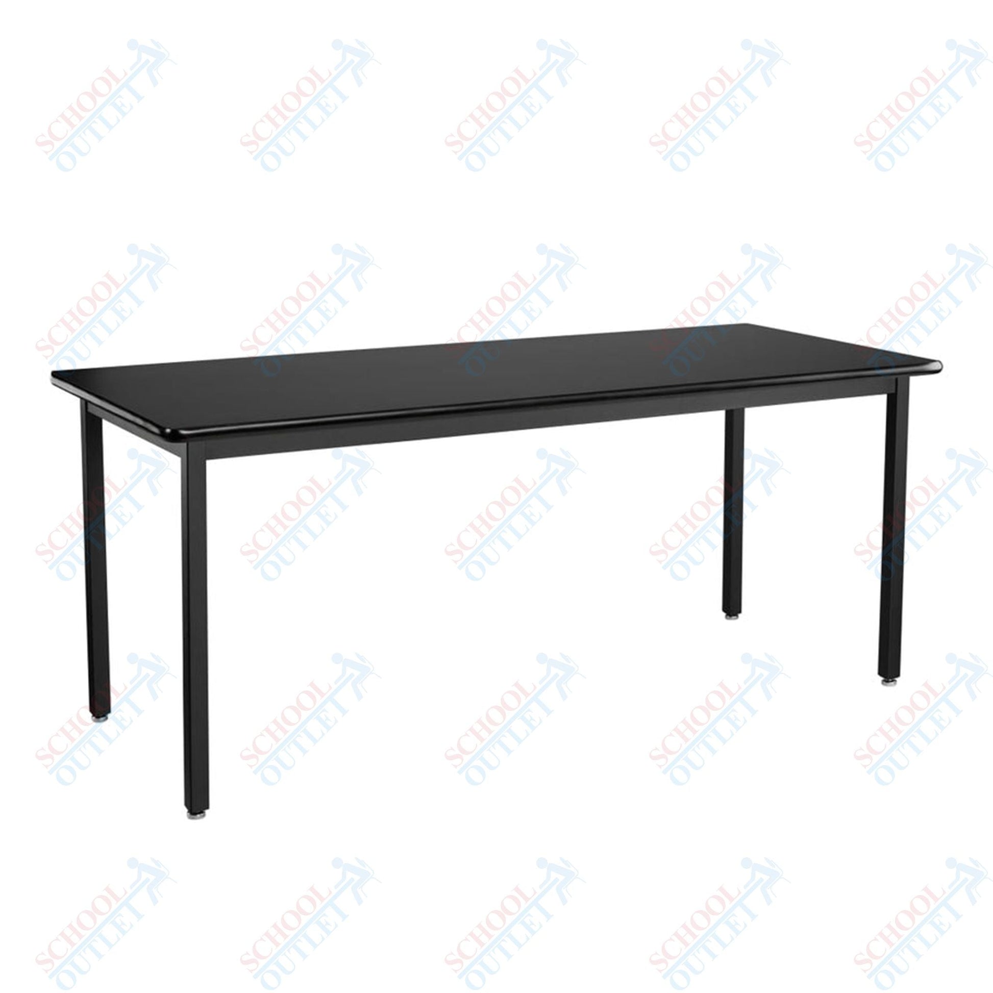 NPS Science Lab Table, 24" X 84", Steel Legs (National Public Seating NPS-SLT3-2484C) - SchoolOutlet