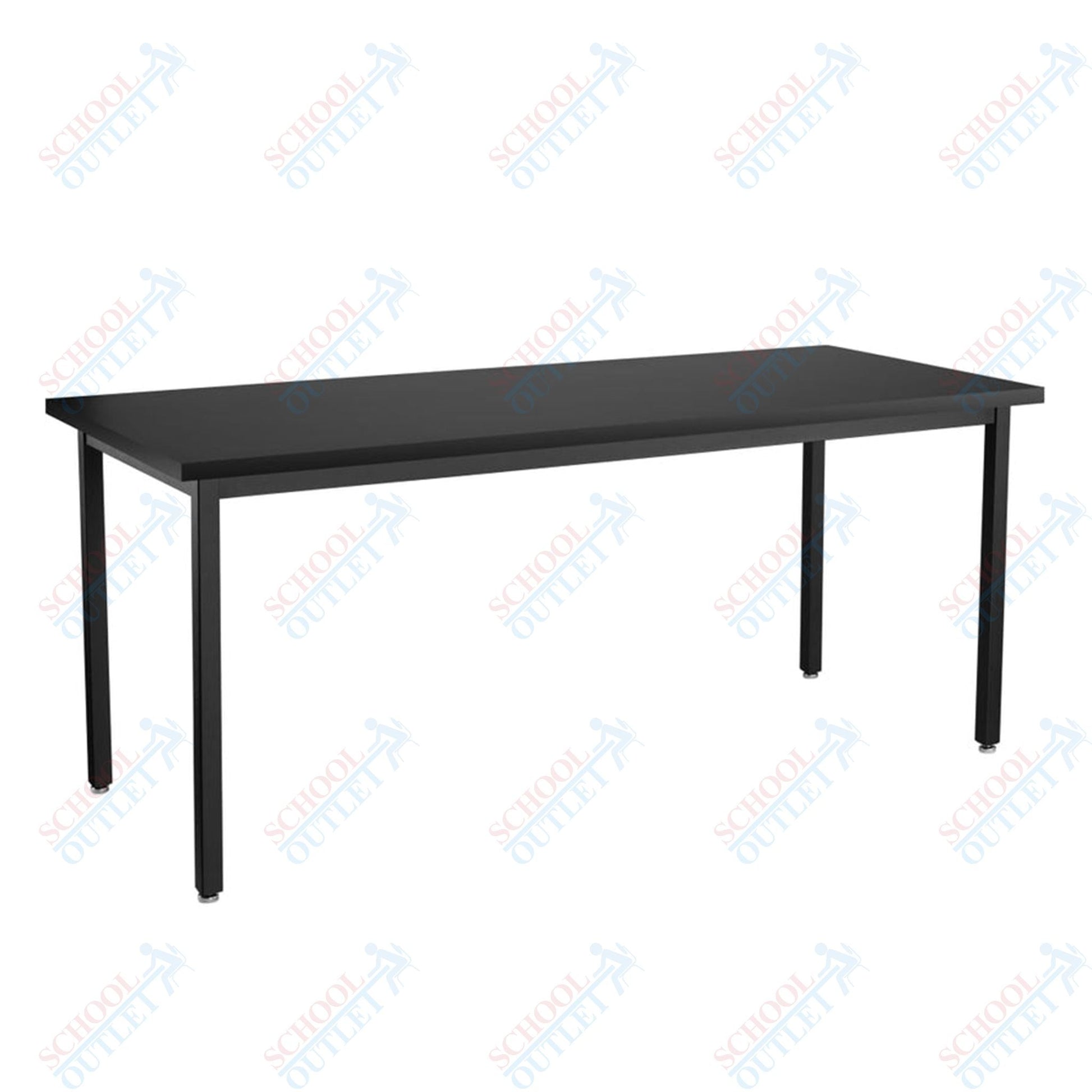 NPS Science Lab Table, 24" X 84", Steel Legs (National Public Seating NPS-SLT3-2484C) - SchoolOutlet