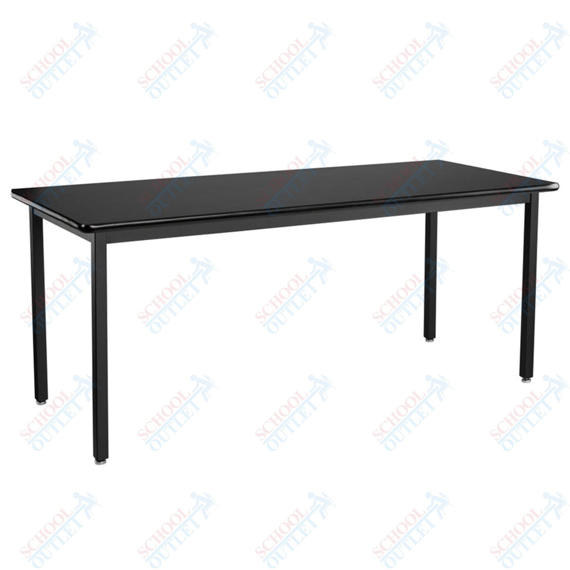 NPS Science Lab Table, 24" X 96", Steel Legs (National Public Seating NPS-SLT3-2496C) - SchoolOutlet