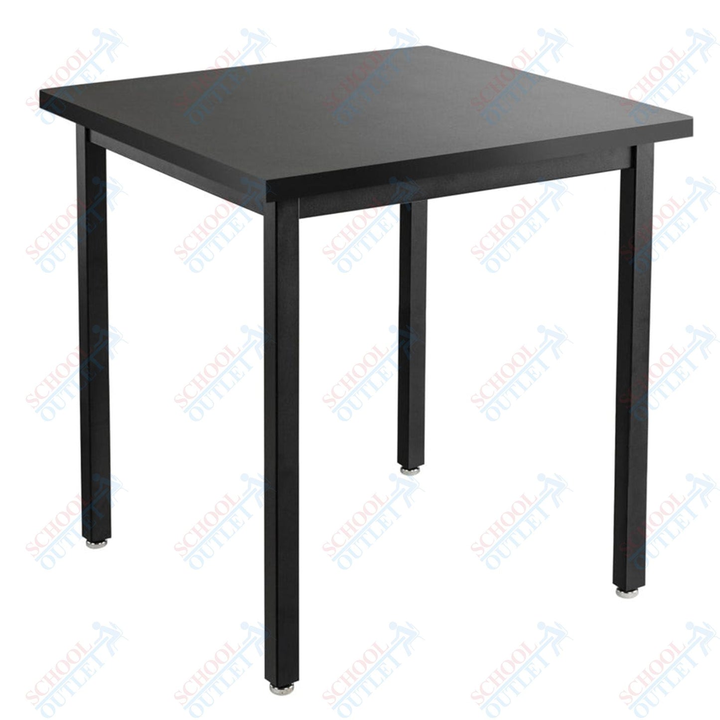 NPS Science Lab Table, 30" X 30", Steel Legs (National Public Seating NPS-SLT3-3030C) - SchoolOutlet