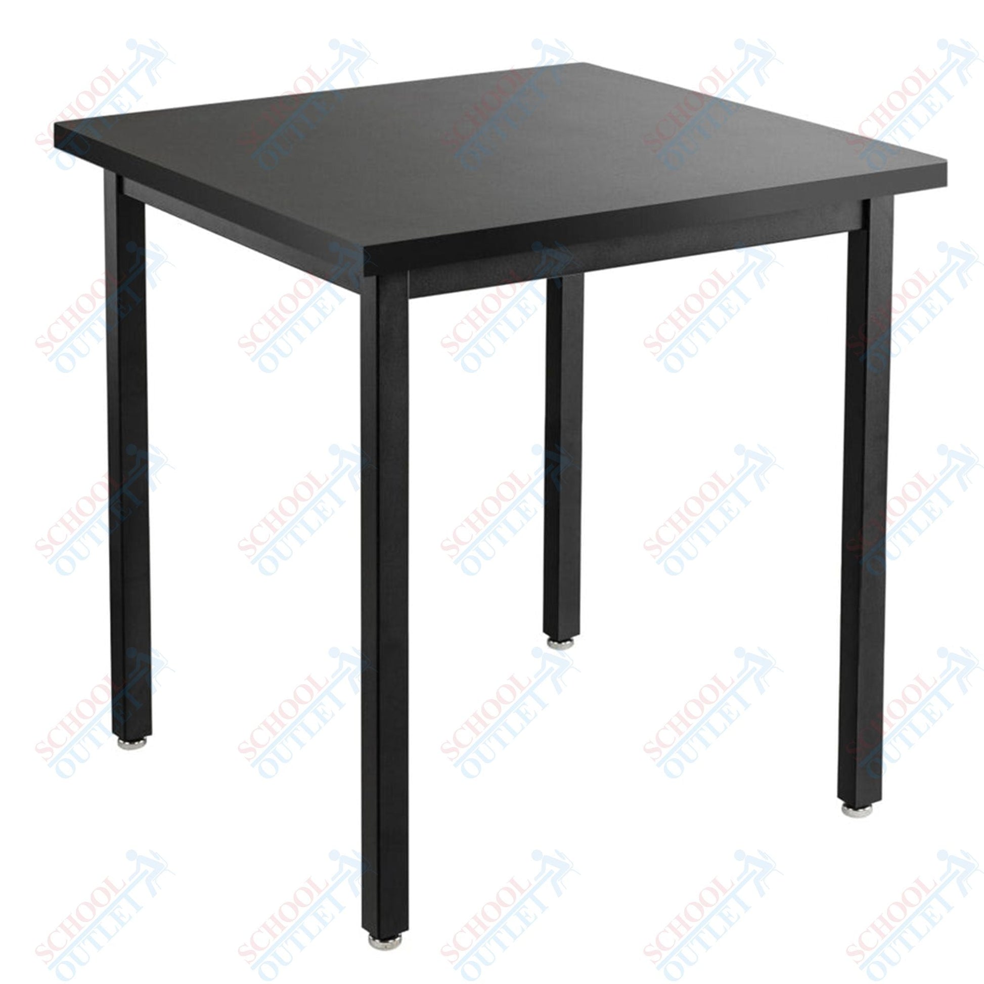 NPS Science Lab Table, 30" X 30", Steel Legs (National Public Seating NPS-SLT3-3030C) - SchoolOutlet