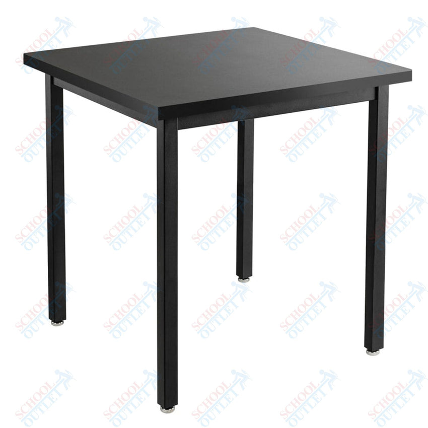 NPS Science Lab Table, 30" X 30", Steel Legs (National Public Seating NPS-SLT3-3030C) - SchoolOutlet