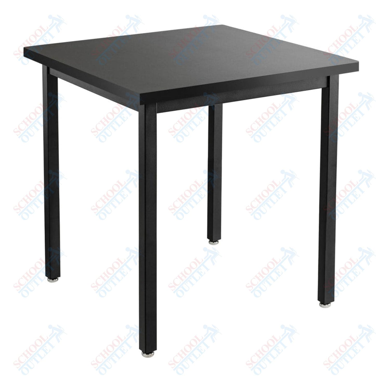 NPS Science Lab Table, 30" X 30", Steel Legs (National Public Seating NPS-SLT3-3030C) - SchoolOutlet