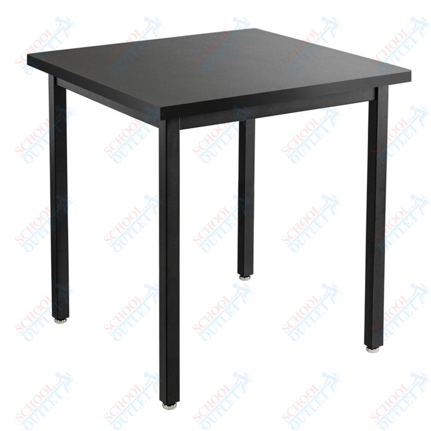 NPS Science Lab Table, 30" X 30", Steel Legs (National Public Seating NPS-SLT3-3030C) - SchoolOutlet