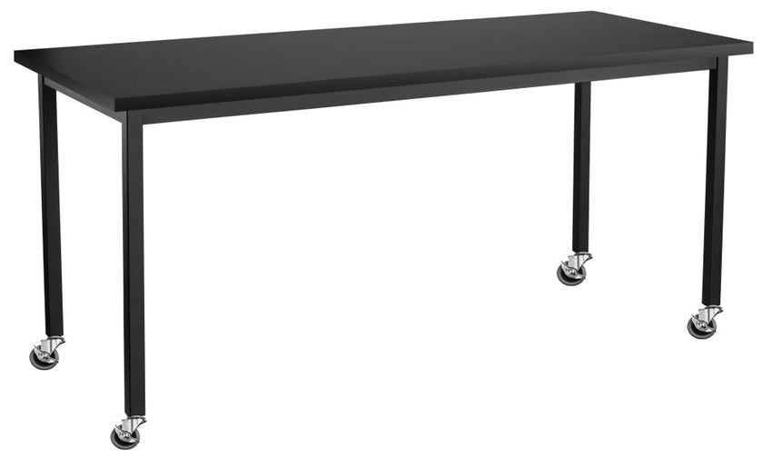 NPS Height Adjustable Science Lab Table, 30" X 72", Steel Legs (NPS-SLTX-3072) - SchoolOutlet