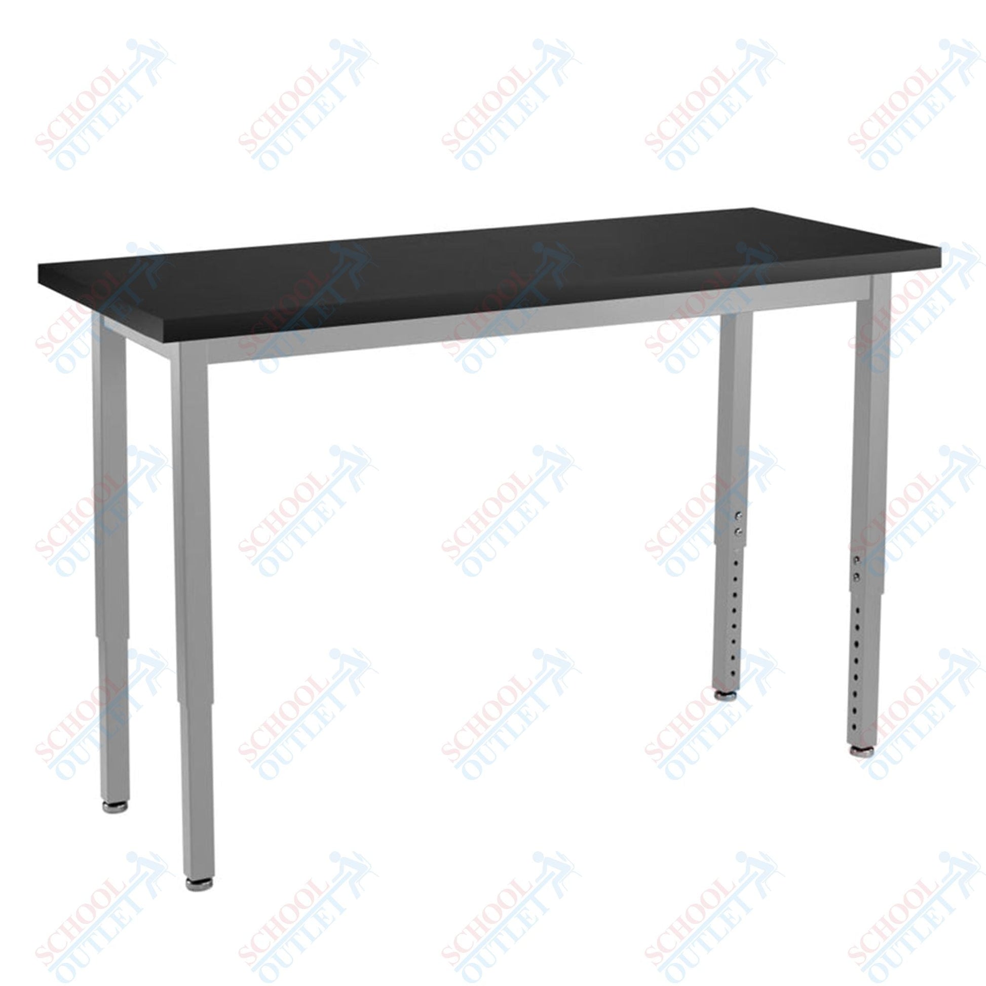 NPS Science Lab Table, 18" X 42", Steel Legs (National Public Seating NPS-SLT3-1842C) - SchoolOutlet