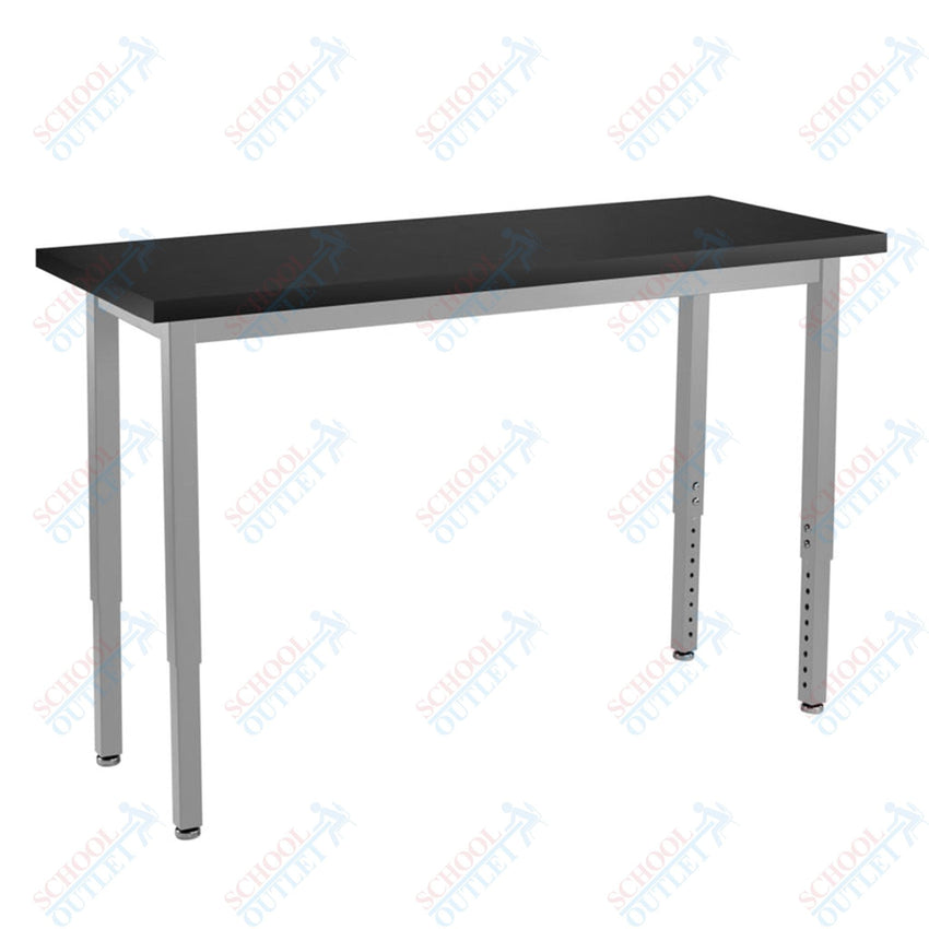 NPS Science Lab Table, 18" X 42", Steel Legs (National Public Seating NPS-SLT3-1842C) - SchoolOutlet