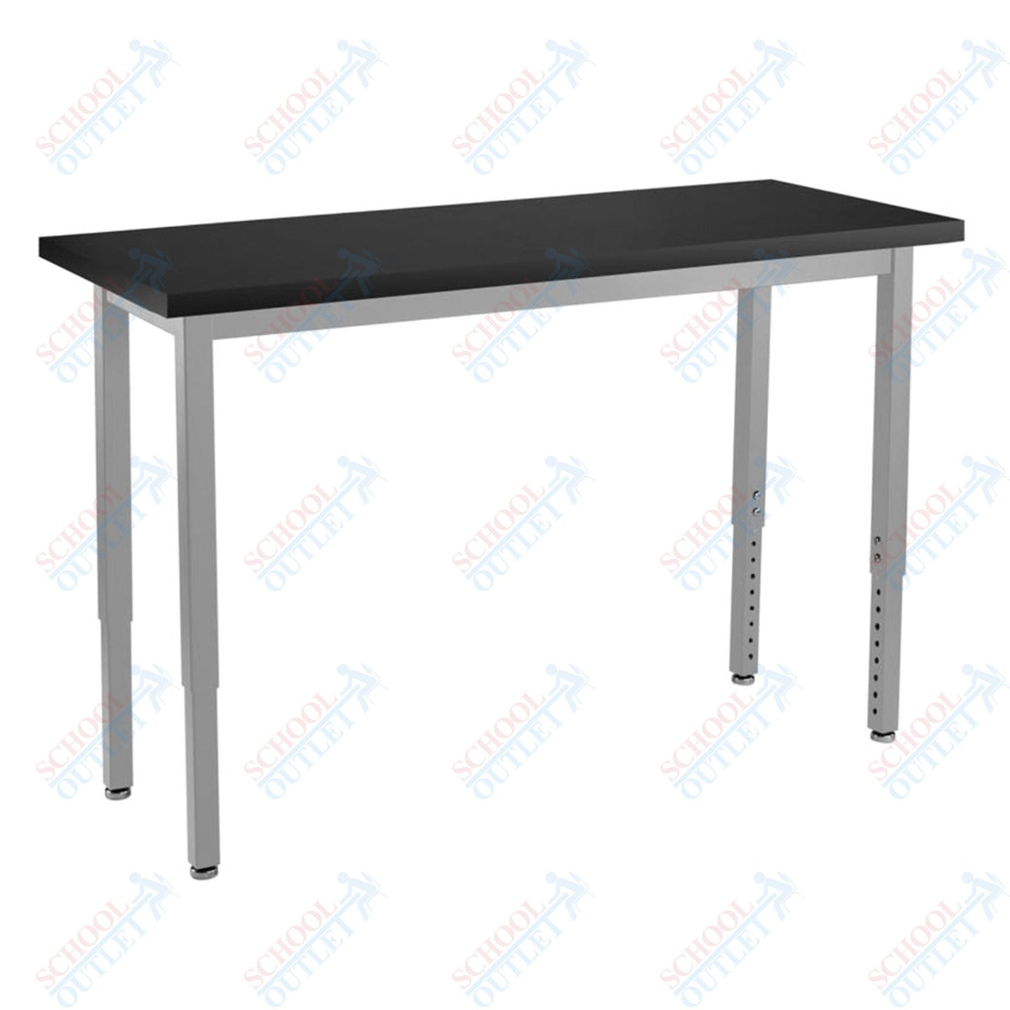 NPS Science Lab Table, 18" X 42", Steel Legs (National Public Seating NPS-SLT3-1842C) - SchoolOutlet