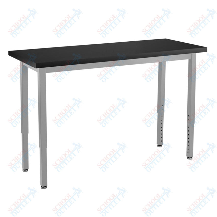 NPS Science Lab Table, 18" X 42", Steel Legs (National Public Seating NPS-SLT3-1842C) - SchoolOutlet