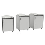 National Public Seating Trash Bin Receptacle 44 Gallons - 29.25