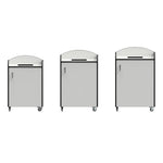 National Public Seating Trash Bin Receptacle 44 Gallons - 29.25