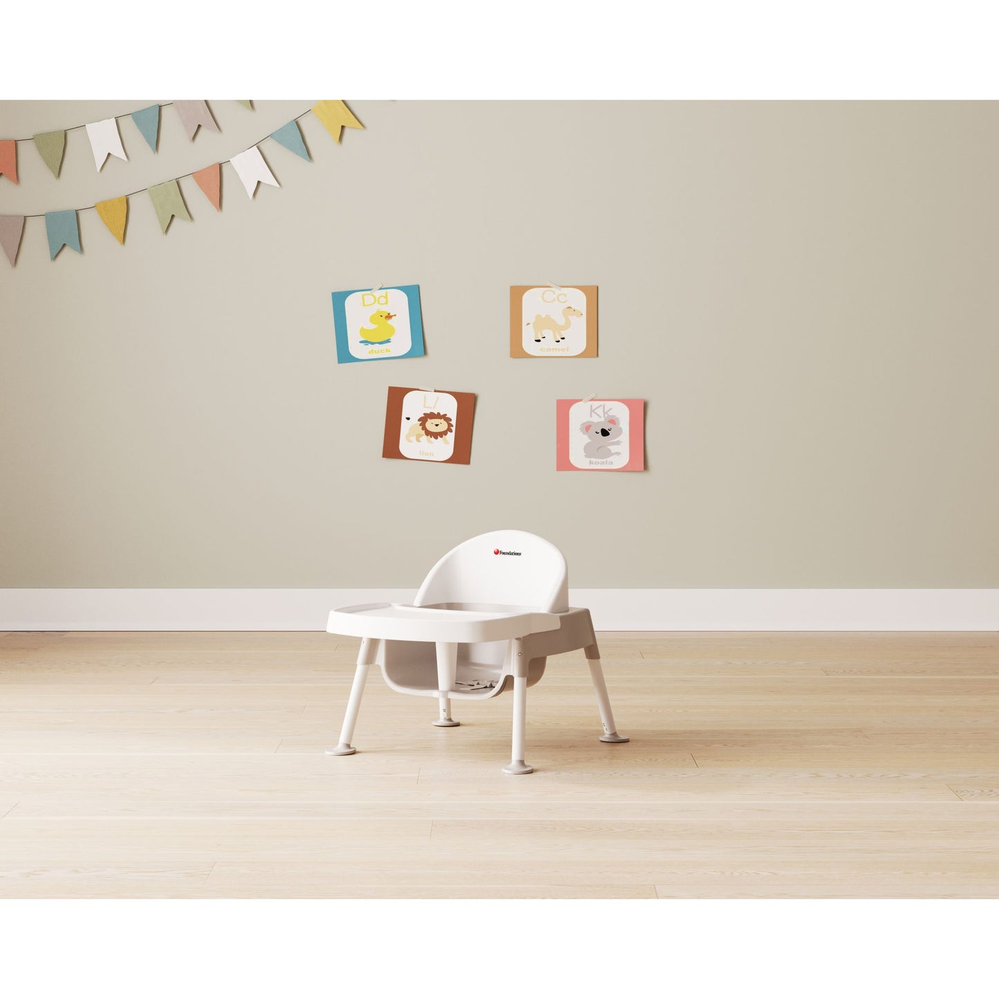 Foundations - Secure Sitter Tip & Slip Proof Feeding Chair, 5" Seat Height (FOU-4605247)