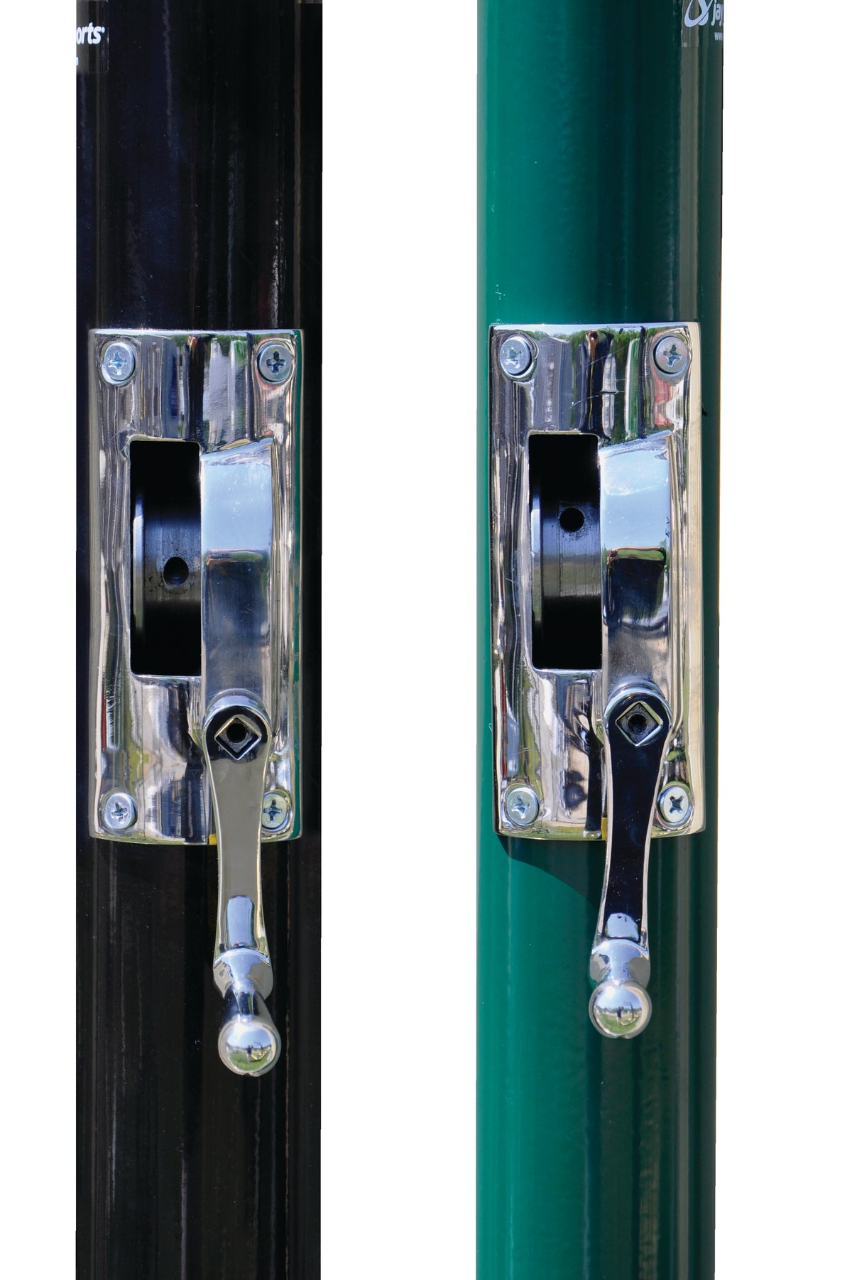 Jaypro Sports Pickleball Upright with Internal Winch for Outdoor Courts 2.875" Sleeve Compatibility (JPS-PKB278-XX)