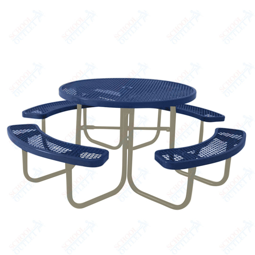 UltraPlay 46" Round Outdoor Picnic Table - SchoolOutlet