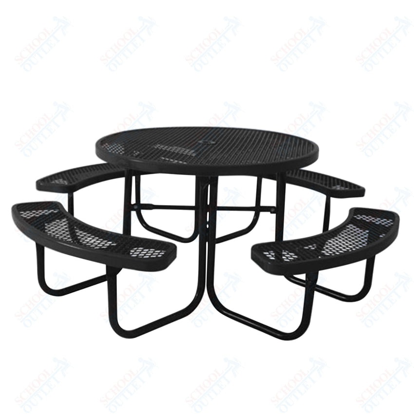 UltraPlay 46" Round Outdoor Picnic Table - SchoolOutlet