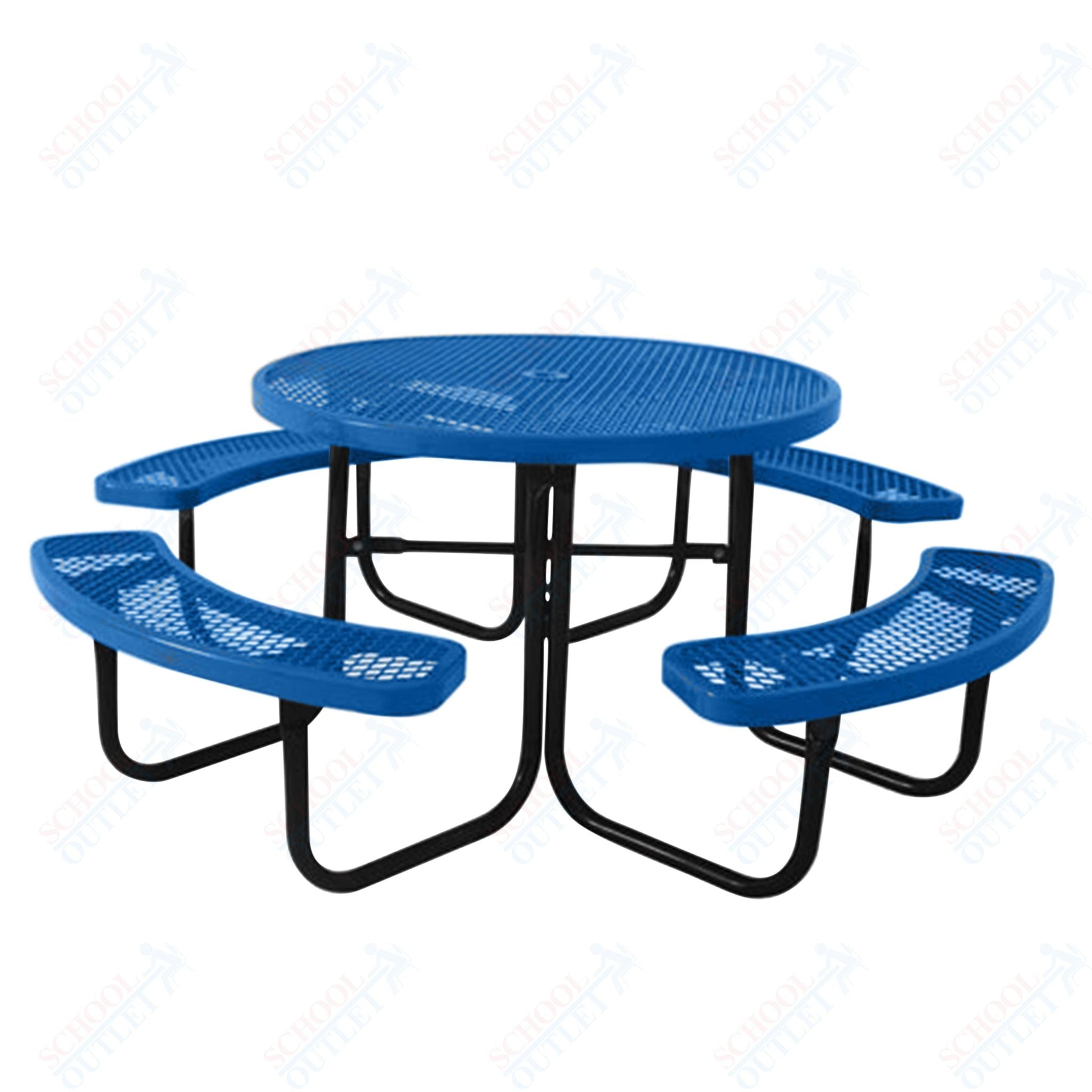UltraPlay 46" Round Outdoor Picnic Table - SchoolOutlet