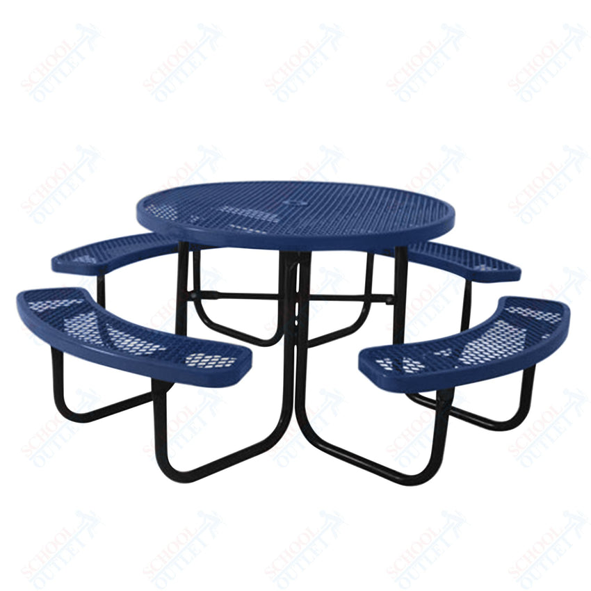 UltraPlay 46" Round Outdoor Picnic Table - SchoolOutlet