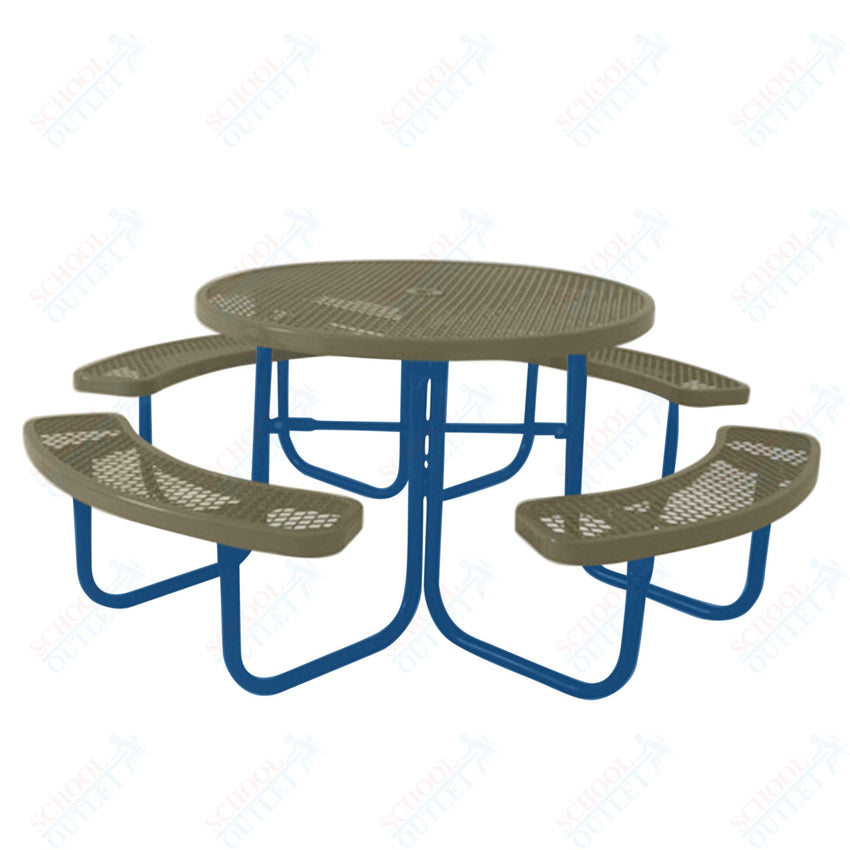 UltraPlay 46" Round Outdoor Picnic Table - SchoolOutlet