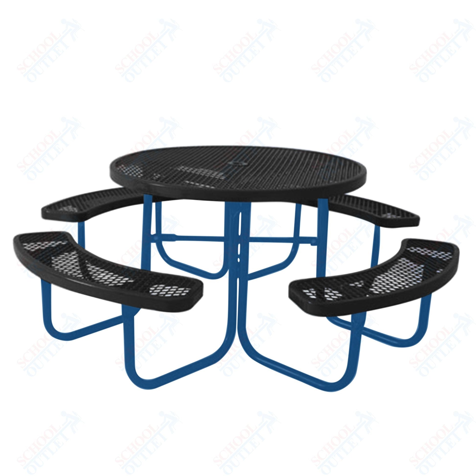 UltraPlay 46" Round Outdoor Picnic Table - SchoolOutlet