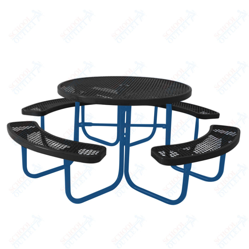 UltraPlay 46" Round Outdoor Picnic Table - SchoolOutlet