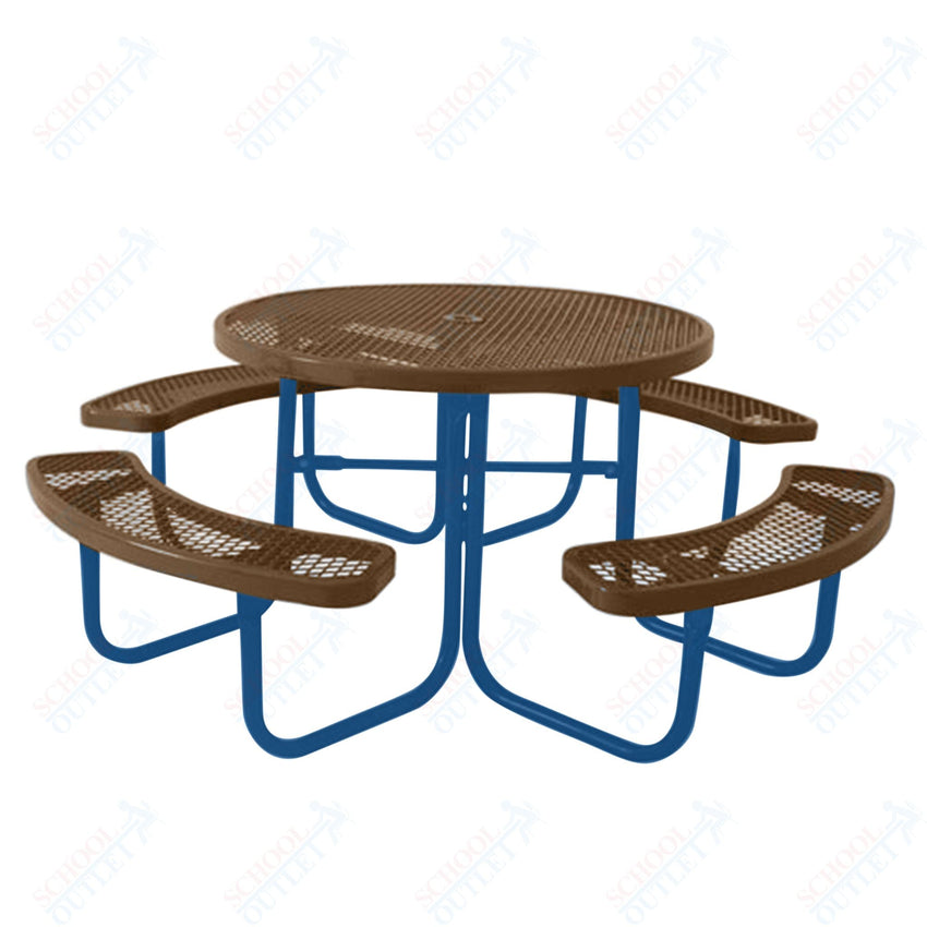 UltraPlay 46" Round Outdoor Picnic Table - SchoolOutlet