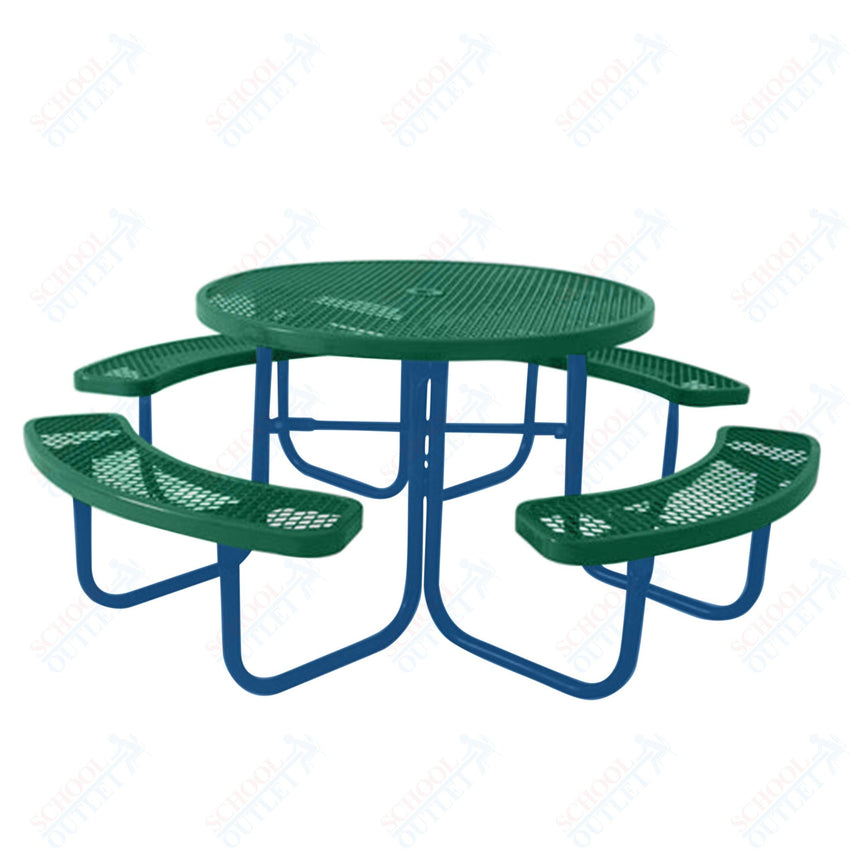UltraPlay 46" Round Outdoor Picnic Table - SchoolOutlet