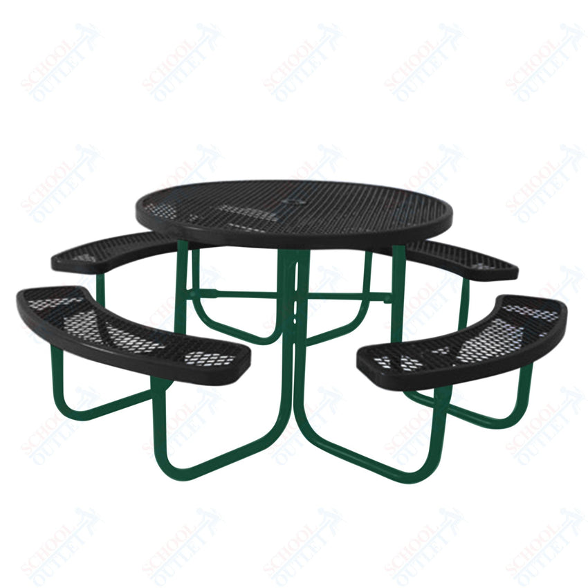 UltraPlay 46" Round Outdoor Picnic Table - SchoolOutlet