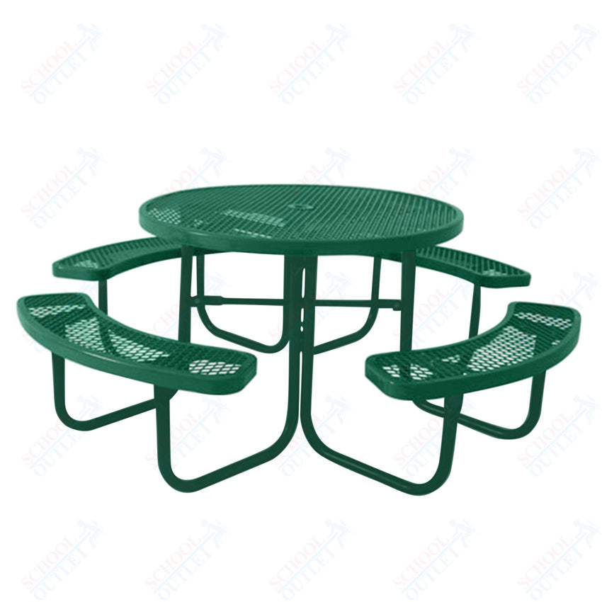UltraPlay 46" Round Outdoor Picnic Table - SchoolOutlet