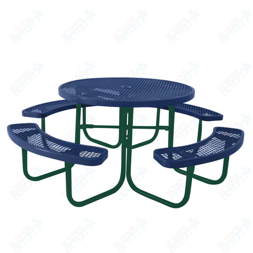 UltraPlay 46" Round Outdoor Picnic Table - SchoolOutlet