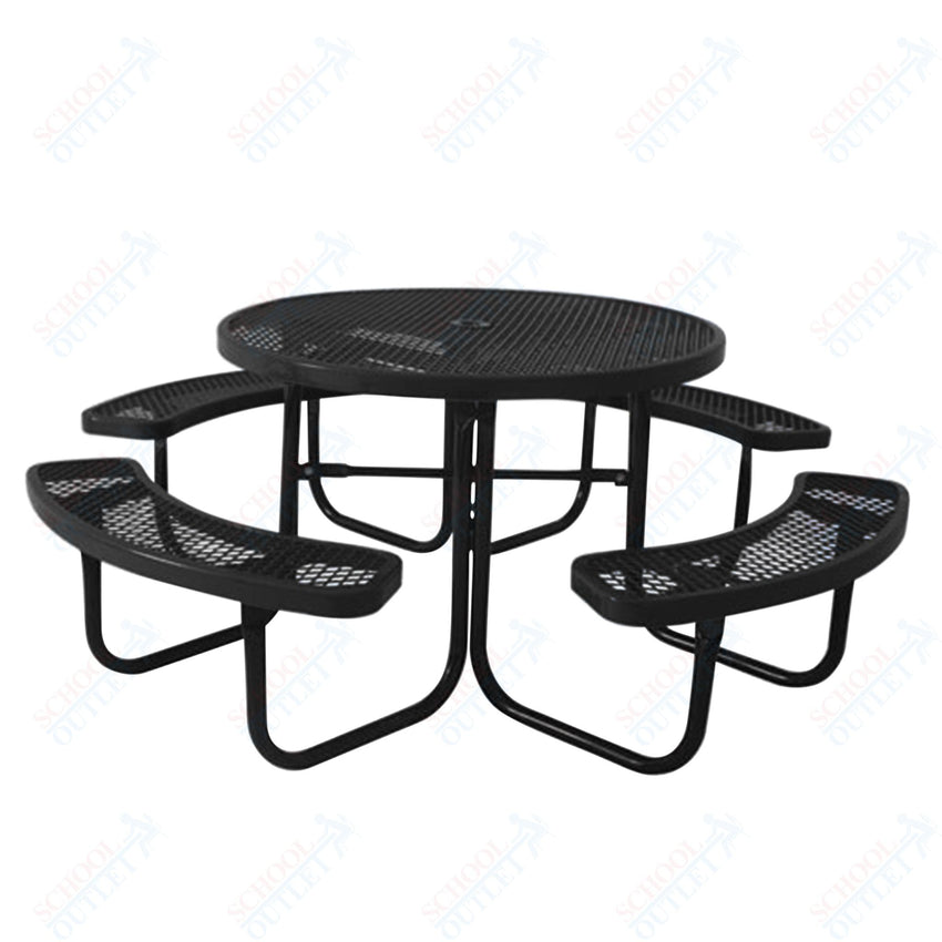 UltraPlay 46" Round Outdoor Picnic Table - SchoolOutlet