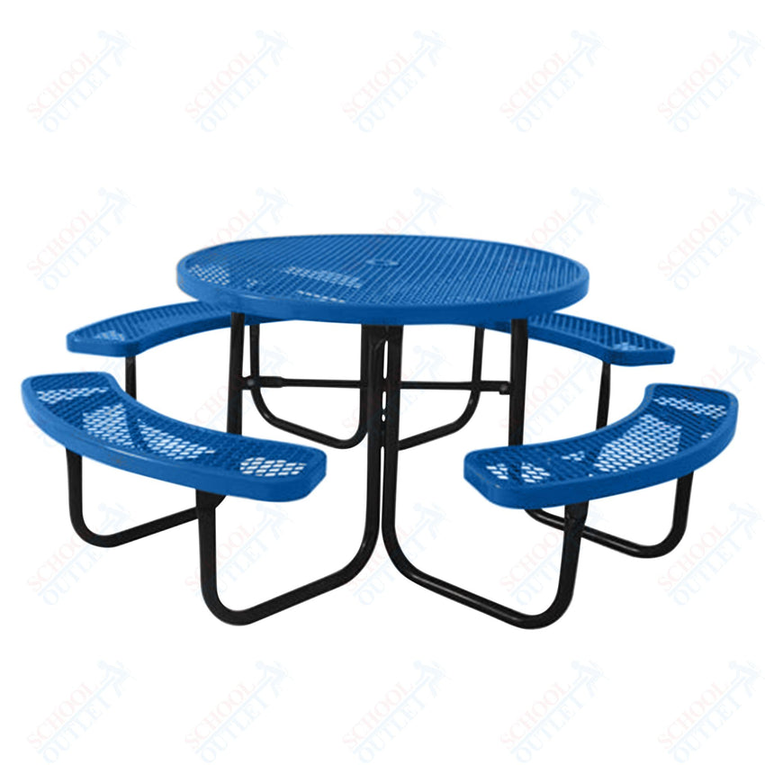 UltraPlay 46" Round Outdoor Picnic Table - SchoolOutlet