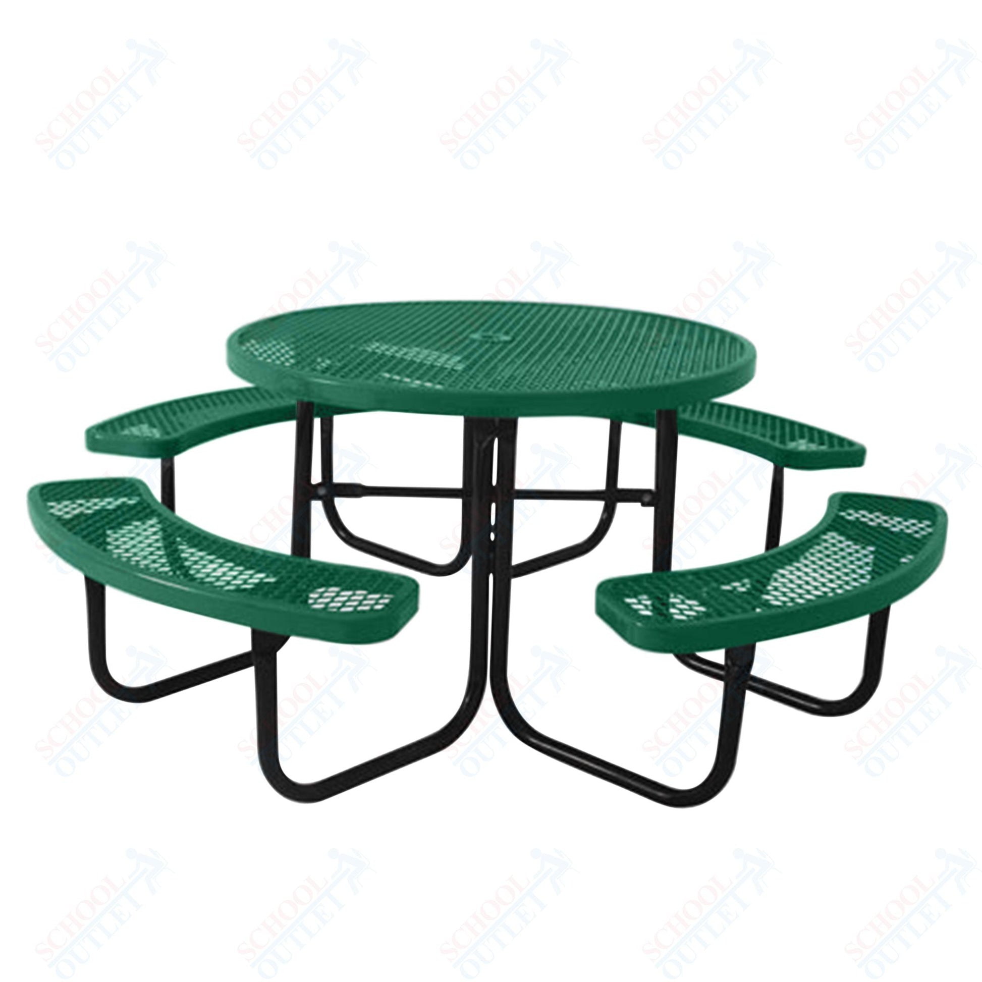 UltraPlay 46" Round Outdoor Picnic Table - SchoolOutlet
