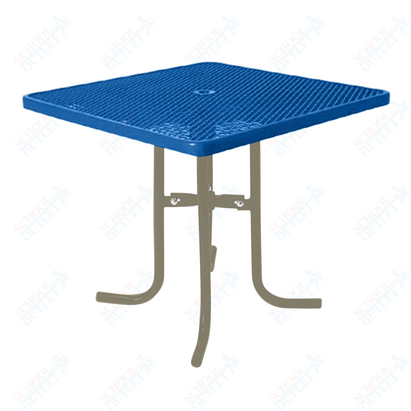 UltraPlay 36" Square Portable Food Court Table - 42 High - SchoolOutlet