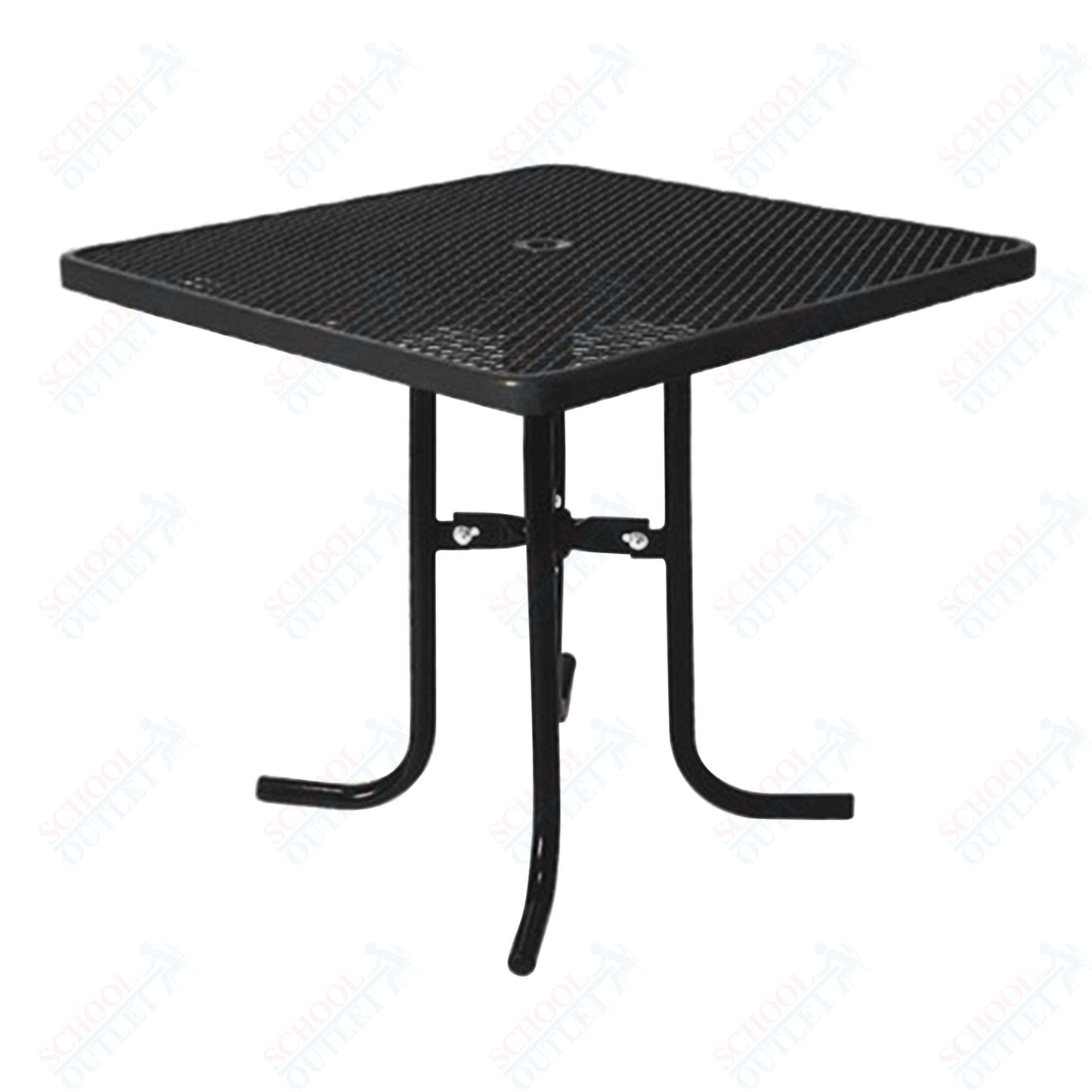 UltraPlay 36" Square Portable Food Court Table - 42 High - SchoolOutlet