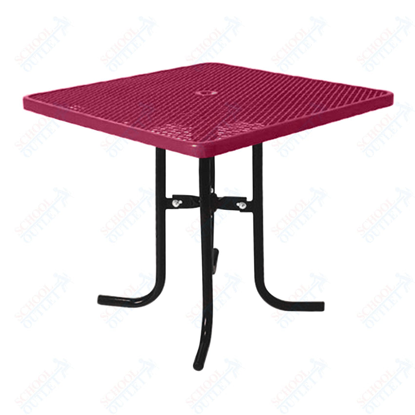 UltraPlay 36" Square Portable Food Court Table - 42 High - SchoolOutlet