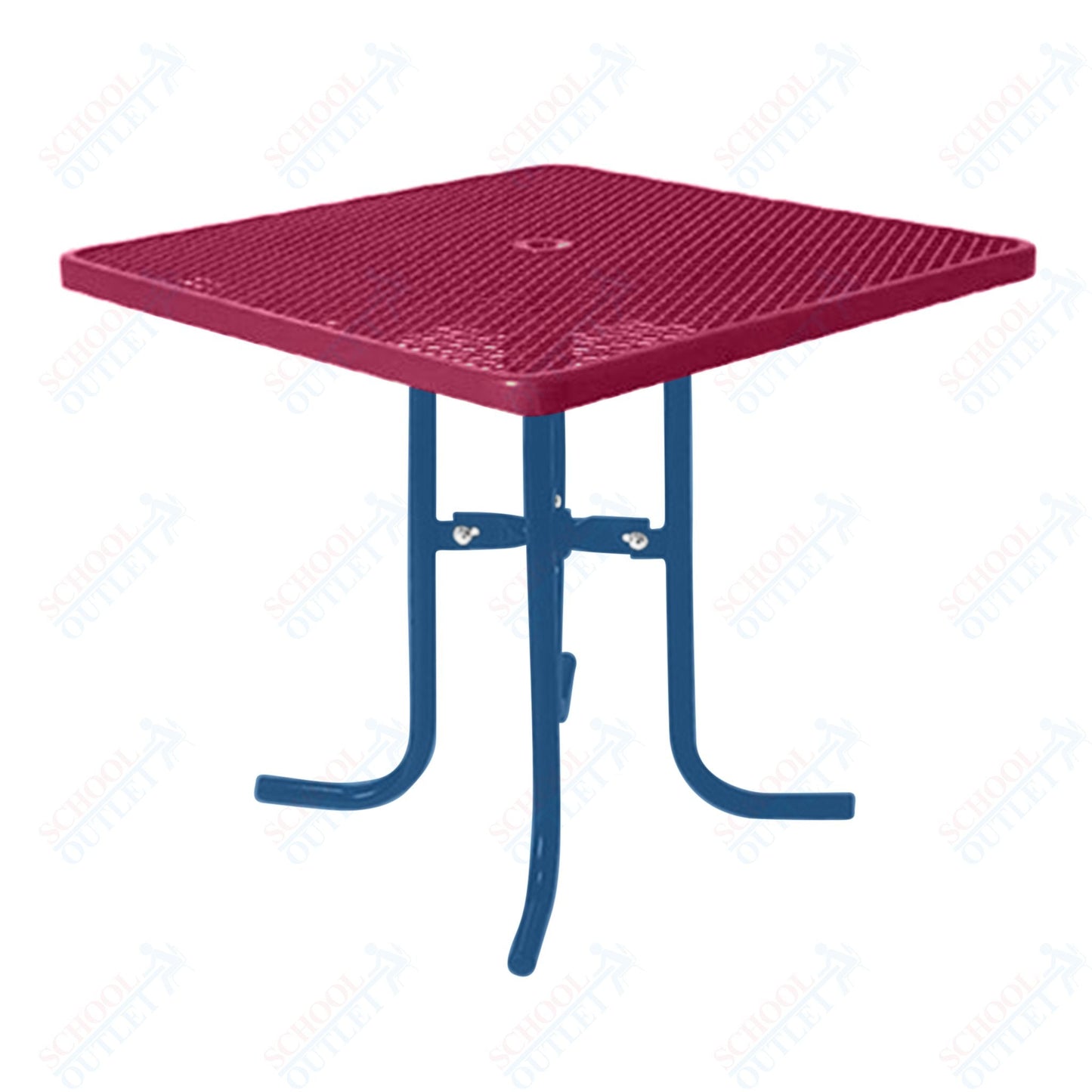 UltraPlay 36" Square Portable Food Court Table - 42 High - SchoolOutlet