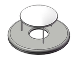 UltraPlay 55 Gallon Rain Bonnet Top (RBR - 55 - 08) - SchoolOutlet