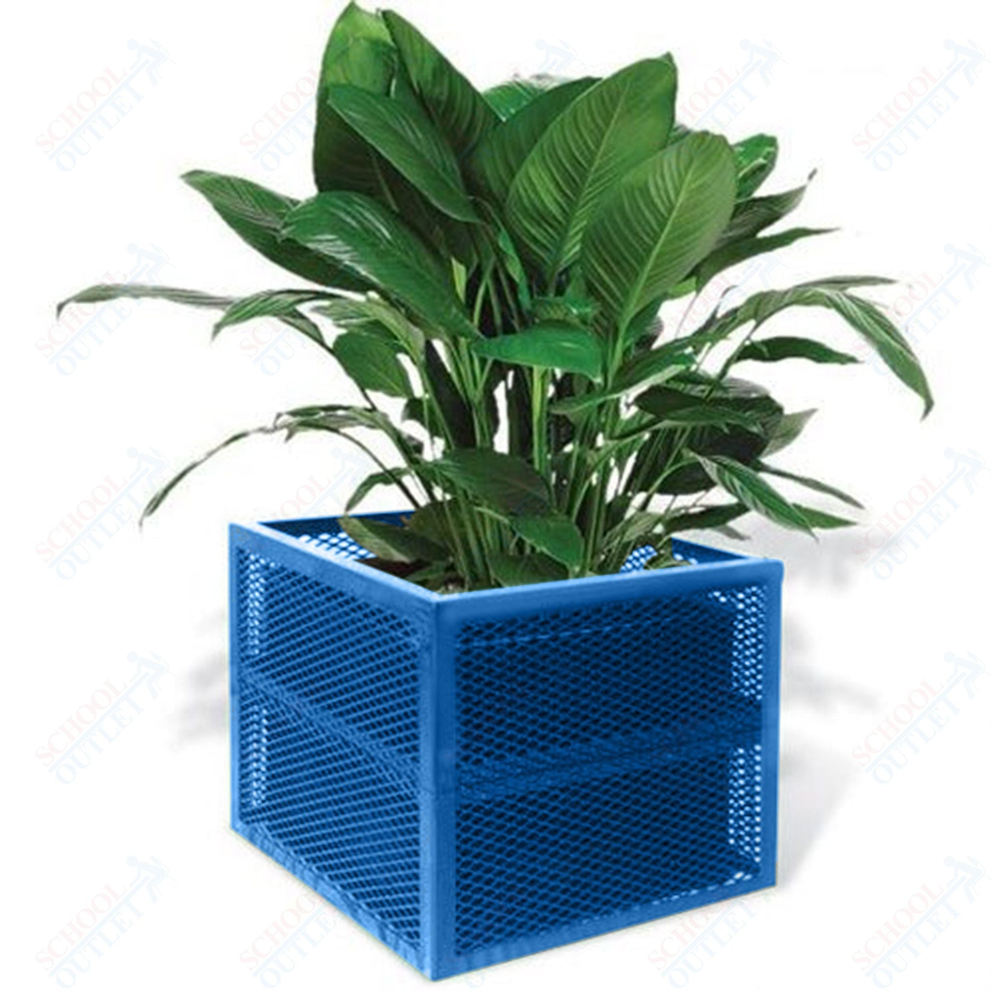 Ultrasite Outdoor Planter - 24" Square x 18" High - SchoolOutlet