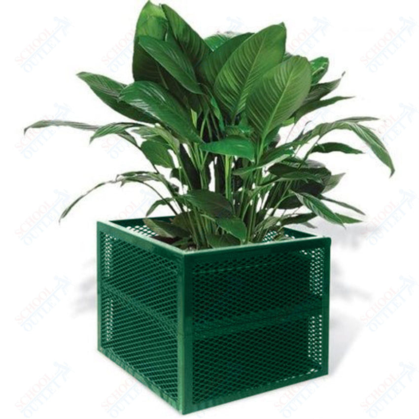 Ultrasite Outdoor Planter - 24" Square x 18" High - SchoolOutlet
