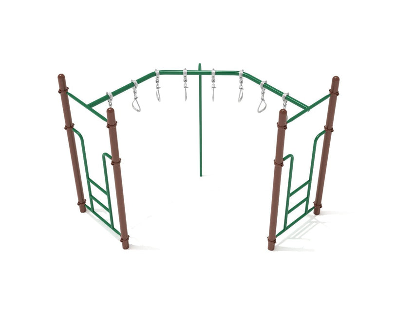Playground Equipment 90 - Degree Swinging Ring Ladder (PTC012) - SchoolOutlet