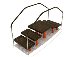 Playground Equipment Assisted Step Up Platforms (PAS004)