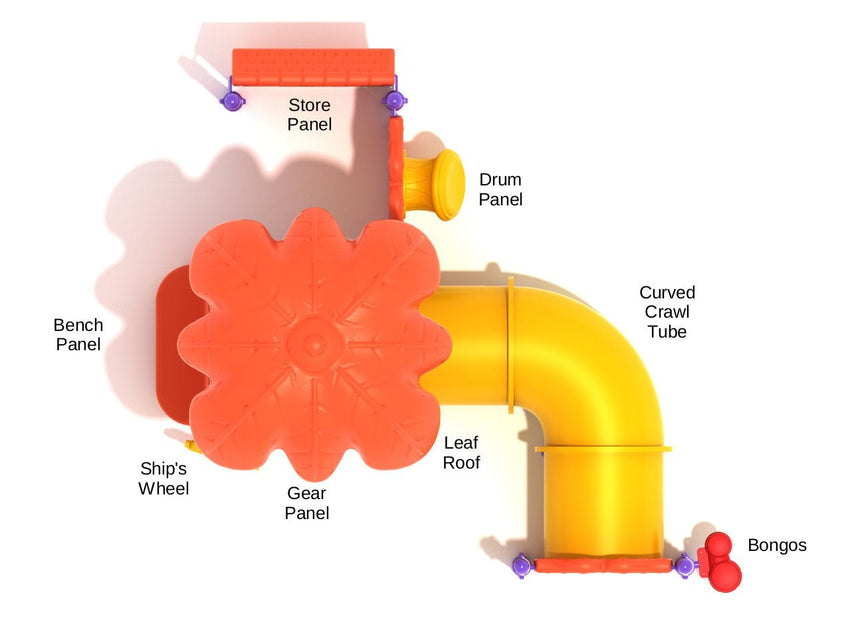 Playground Equipment Asheville (PKP111) - SchoolOutlet