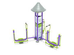 Playground Equipment Royal Triple Station Country Skier (PFT043)
