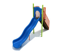 Playground Equipment 5 Foot Single Wave Slide (PSL020)