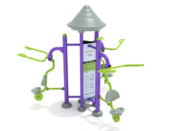 Playground Equipment Royal Triple Station Lat Pull Down (PFT034)
