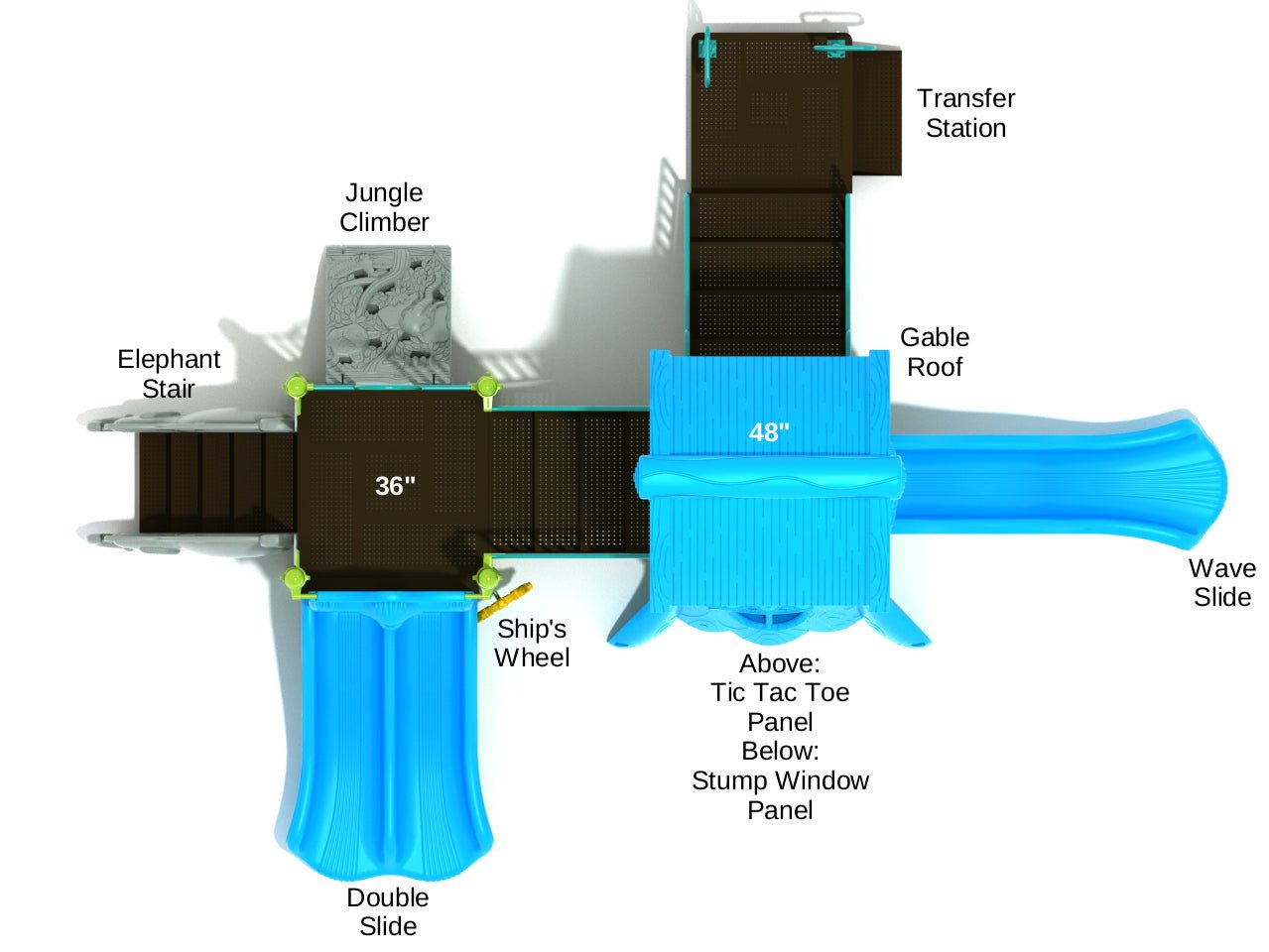 Playground Equipment Bouncing Bobcat (PTH030) - SchoolOutlet