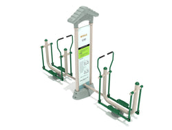 Playground Equipment Royal Double Station Country Skier (PFT027)